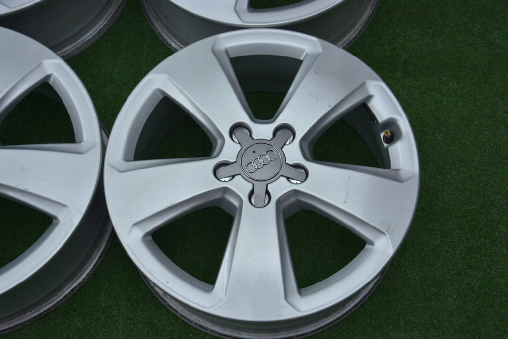 4x Alufelge 17 Zoll 6.0" 5x112 48ET Glanz Silber 8V0601025C Audi Rim Wheel FEL2250239379tu