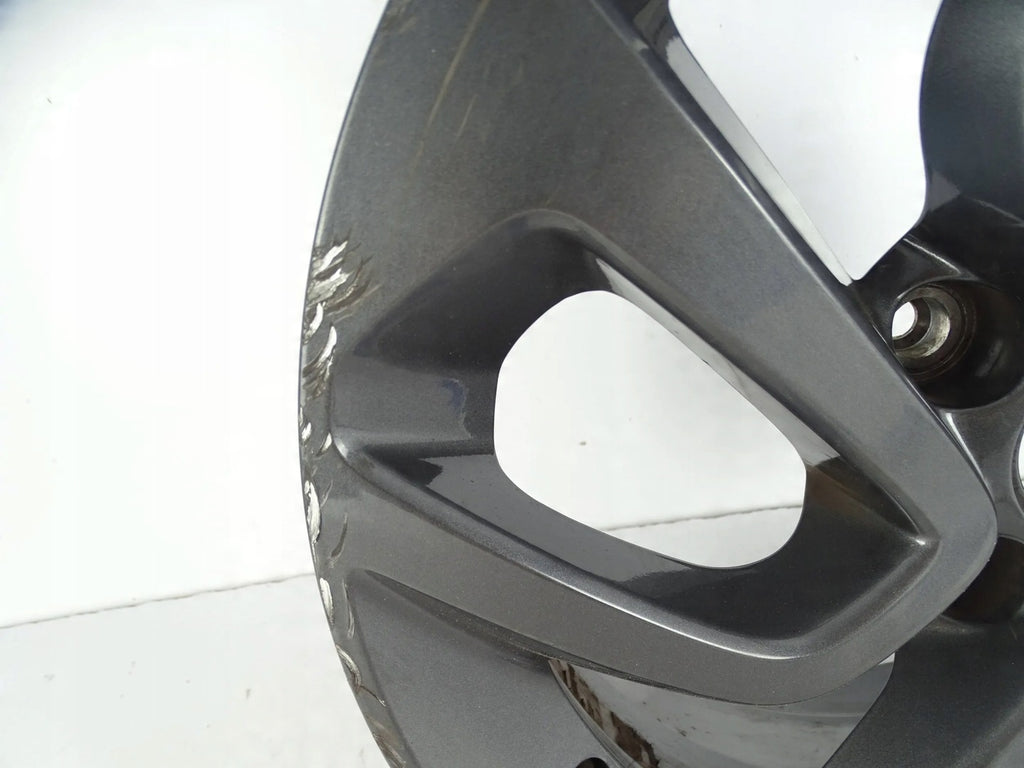 1x Alufelge 16 Zoll 6.5" 4x108 20ET Glanz Schwarz 672044871 Opel Crossland