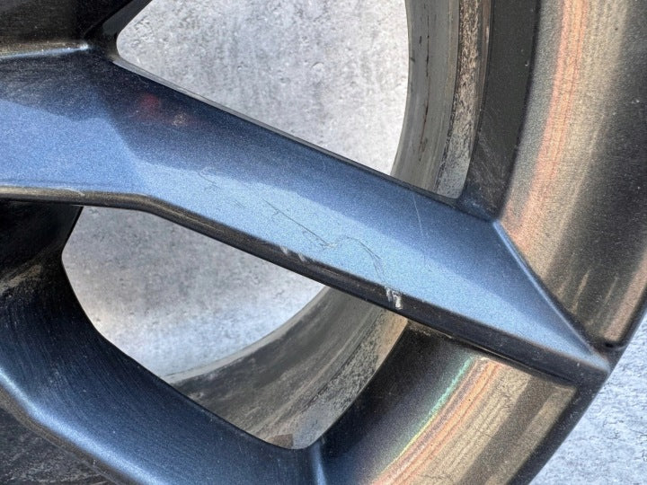 1x Alufelge 18 Zoll 7.5" 5x112 51ET Glanz Schwarz Skoda Octavia Iii Rim Wheel FEL7451518428ms