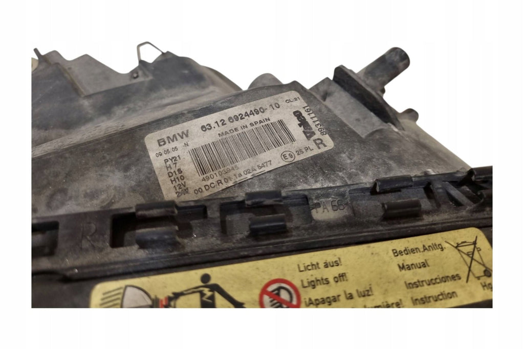 Frontscheinwerfer BMW 1 E81 E87 692449010 Rechts Scheinwerfer Headlight SCH1973285036tb