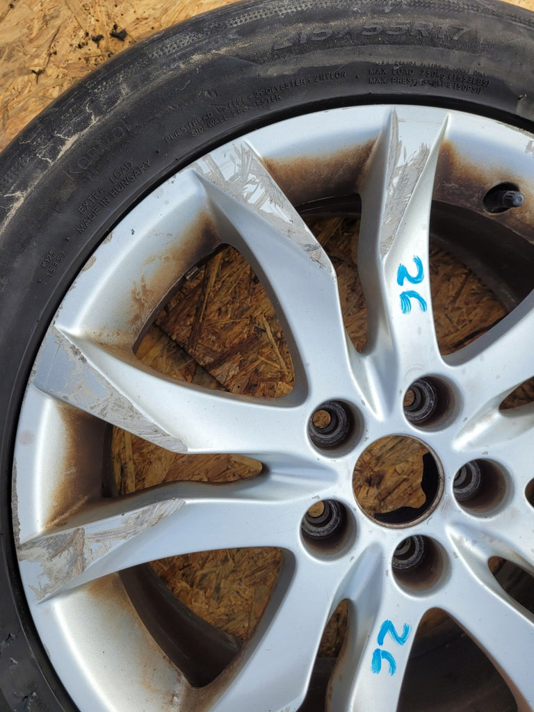 1x Alufelge 17 Zoll 7.0" 5x108 46ET Matt Silber 9671401480 Peugeot Expert FEL1361224379oc