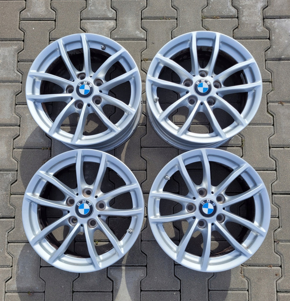 4x Alufelge 16 Zoll 7.0" 5x120 40ET Glanz Silber 6796202 BMW F22 F21 F23 F20 FEL8352874747ra