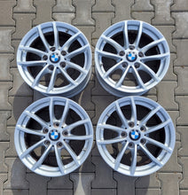 Laden Sie das Bild in den Galerie-Viewer, 4x Alufelge 16 Zoll 7.0" 5x120 40ET Glanz Silber 6796202 BMW F22 F21 F23 F20 FEL8352874747ra