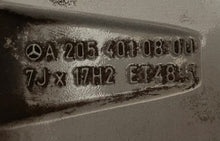 Load image into Gallery viewer, 1x Alufelge 17 Zoll 7.0" 5x112 A2054010800 Mercedes-Benz W205 Rim Wheel FEL1892351350ag