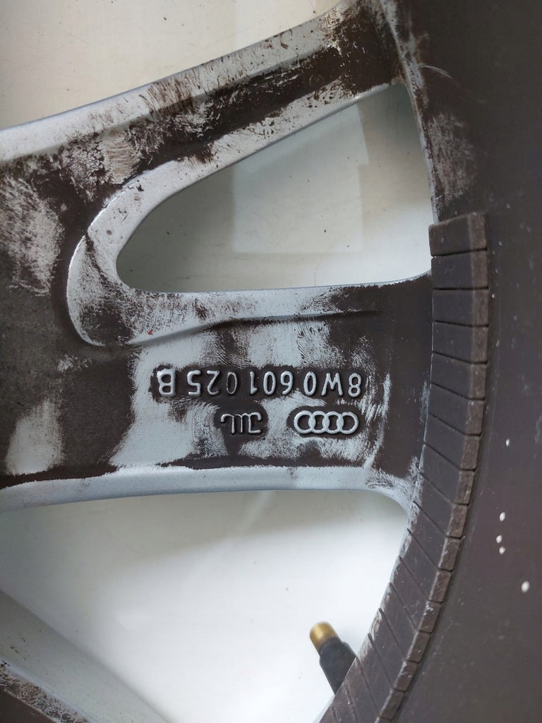 1x Alufelge 16 Zoll 7.0" 5x112 35ET Glanz Silber 8W0601025 Audi A4 B9 Rim Wheel FEL7835081599hj