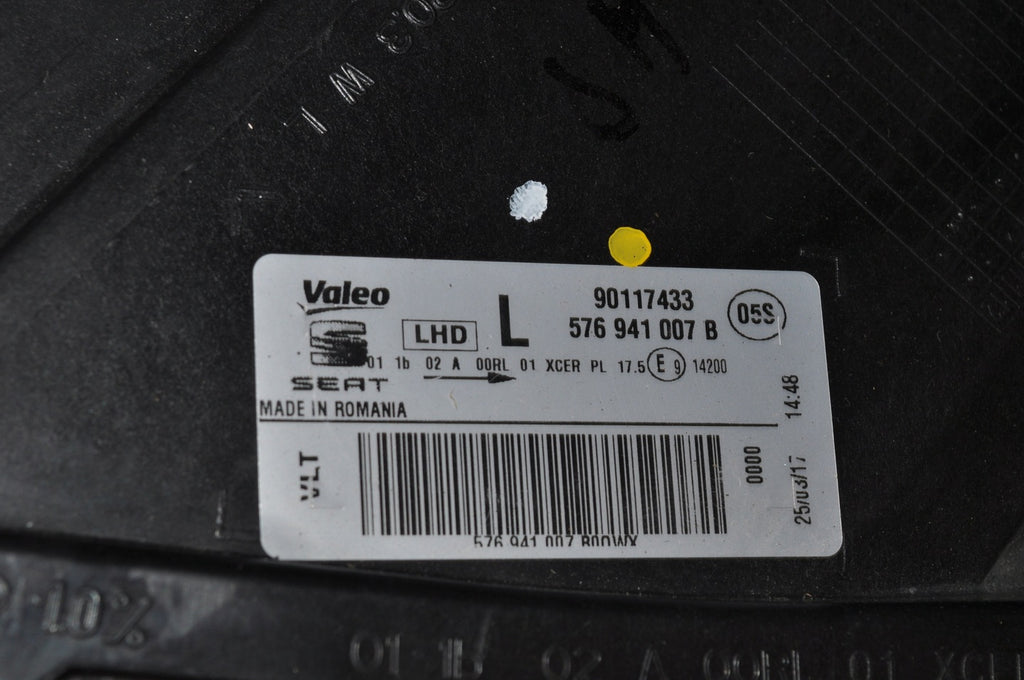 Frontscheinwerfer Seat Ateca 576941007B Full LED Links Scheinwerfer Headlight