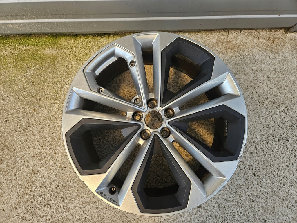 1x Alufelge 21 Zoll 8.5" 5x112 34ET Glanz Silber 80A601025 Audi Q5 Rim Wheel FEL7174219234yi