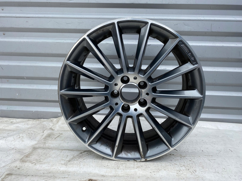 1x Alufelge 19 Zoll 7.5" 5x112 49ET Glanz Grau A1774011600 Mercedes-Benz W177 Mg