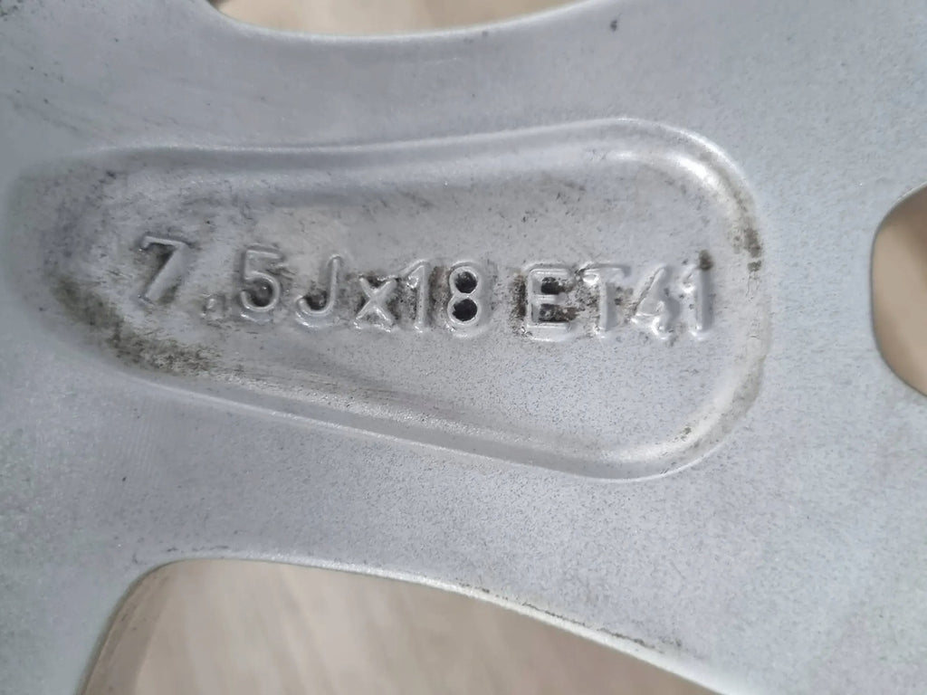 1x Alufelge 18 Zoll 7.5" 5x110 41ET Opel Astra J Rim Wheel