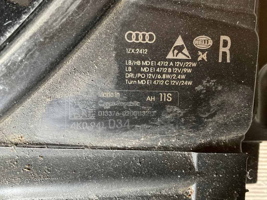 Frontscheinwerfer Audi A6 C8 4K0941033 4K0941034 LED Ein Satz Headlight SCH9459025435vu