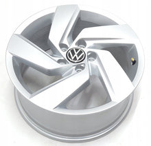 Load image into Gallery viewer, 1x Alufelge 17 Zoll 7.5" 5x112 51ET Glanz Silber 5H0601025E VW Golf Viii FEL1894696474wd