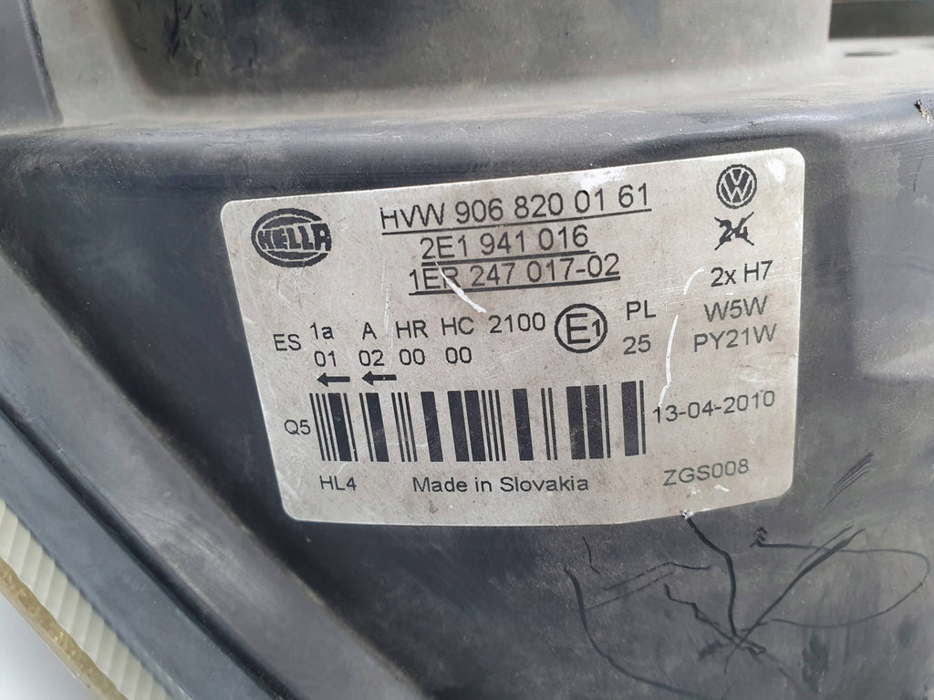 Frontscheinwerfer VW Crafter 2E1941016 Rechts Scheinwerfer Headlight SCH6852533300ok