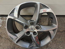 Load image into Gallery viewer, 1x Alufelge 17 Zoll 7.0" 5x108 46ET Glanz Silber 9671401677 Peugeot 508 FEL1754603628wx