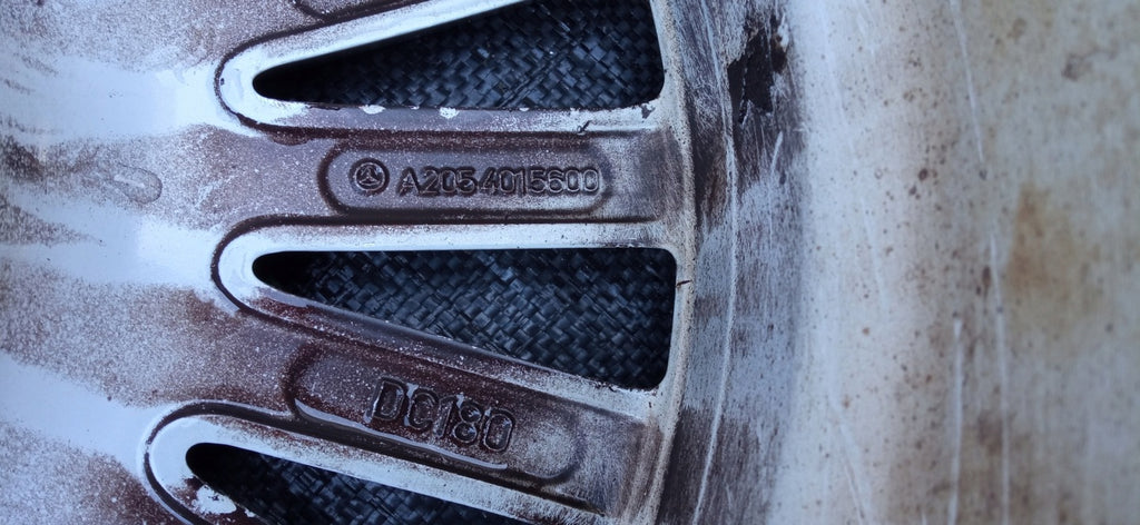 1x Alufelge 17 Zoll 7.0" 5x112 48 5ET A2054015600 Mercedes-Benz W205 Rim Wheel FEL2558281468ou