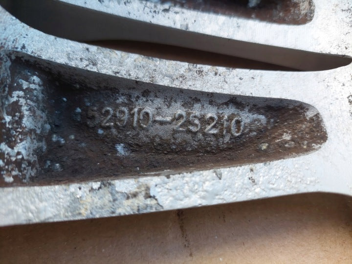 1x Alufelge 17 Zoll 6.5" 5x114.3 48ET Silber 52910-2S210 Hyundai Tucson FEL6655163795wy