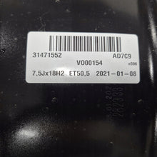 Load image into Gallery viewer, 1x Alufelge 18 Zoll 7.5" 5x108 50 5ET Glanz Schwarz 31471552 Volvo I Rim Wheel FEL6756670326mk