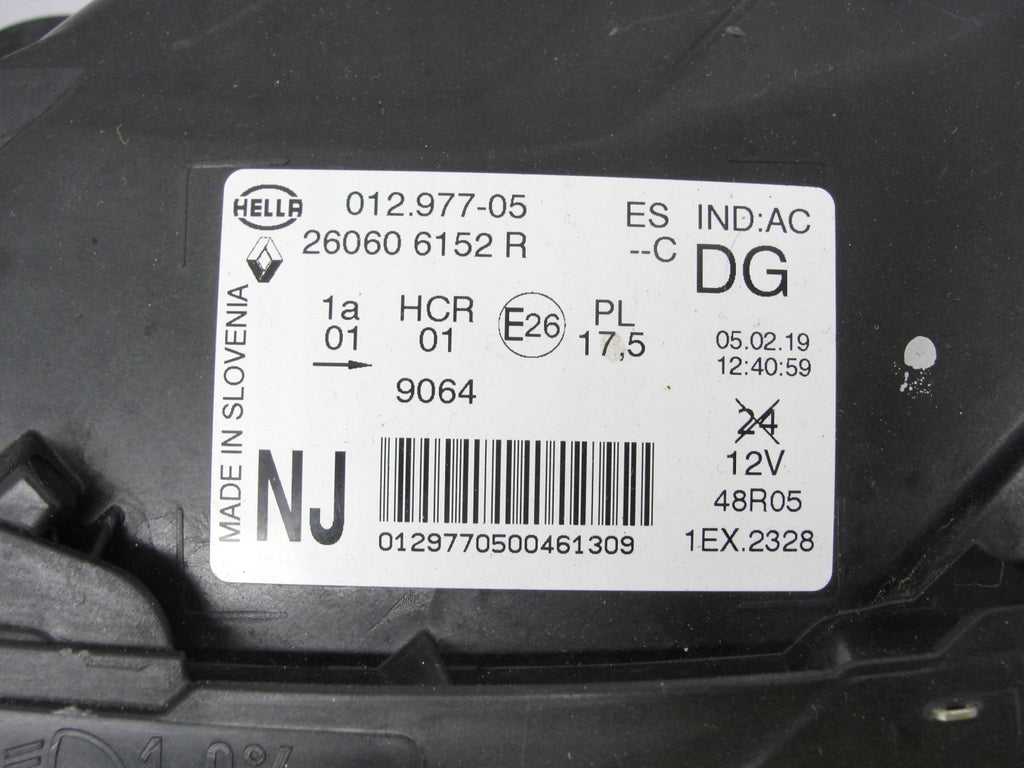 Frontscheinwerfer Renault Captur I 260606152R Links Scheinwerfer Headlight SCH5928933188rj