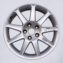 Load image into Gallery viewer, 1x Alufelge 17 Zoll 7.5&quot; 5x112 45ET Glanz Silber 4F0601025J Audi A6 C6 Rim Wheel