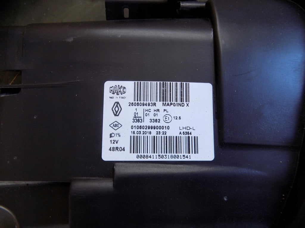 Frontscheinwerfer Renault Clio IV 260609493R Links Scheinwerfer Headlight SCH8853431589jf
