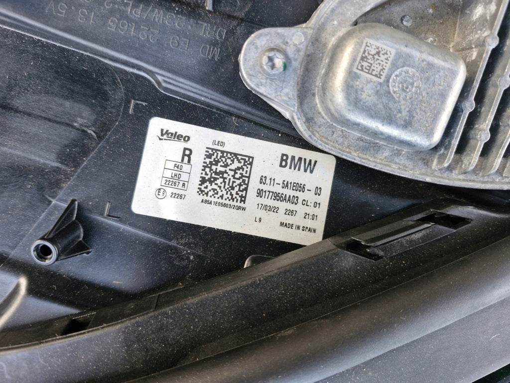 Frontscheinwerfer BMW F40 5A1E055 5A1E056 LED Ein Satz Scheinwerfer Headlight SCH2989339225yh