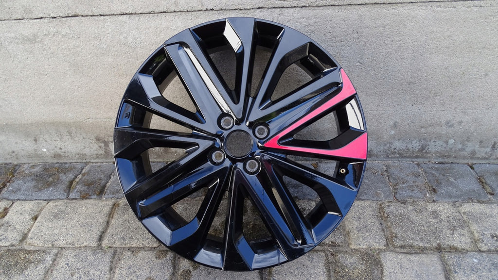 1x Alufelge 18 Zoll 5.0" 4x100 40ET Matt CMS1229-1 Toyota Aygo X Rim Wheel FEL3597186330zb