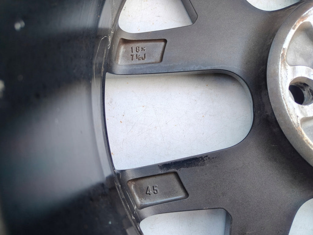1x Alufelge 18 Zoll 7.5" 5x114.3 45ET Glanz Schwarz 42611-42690 Toyota Rav 4 FEL8619886634ul