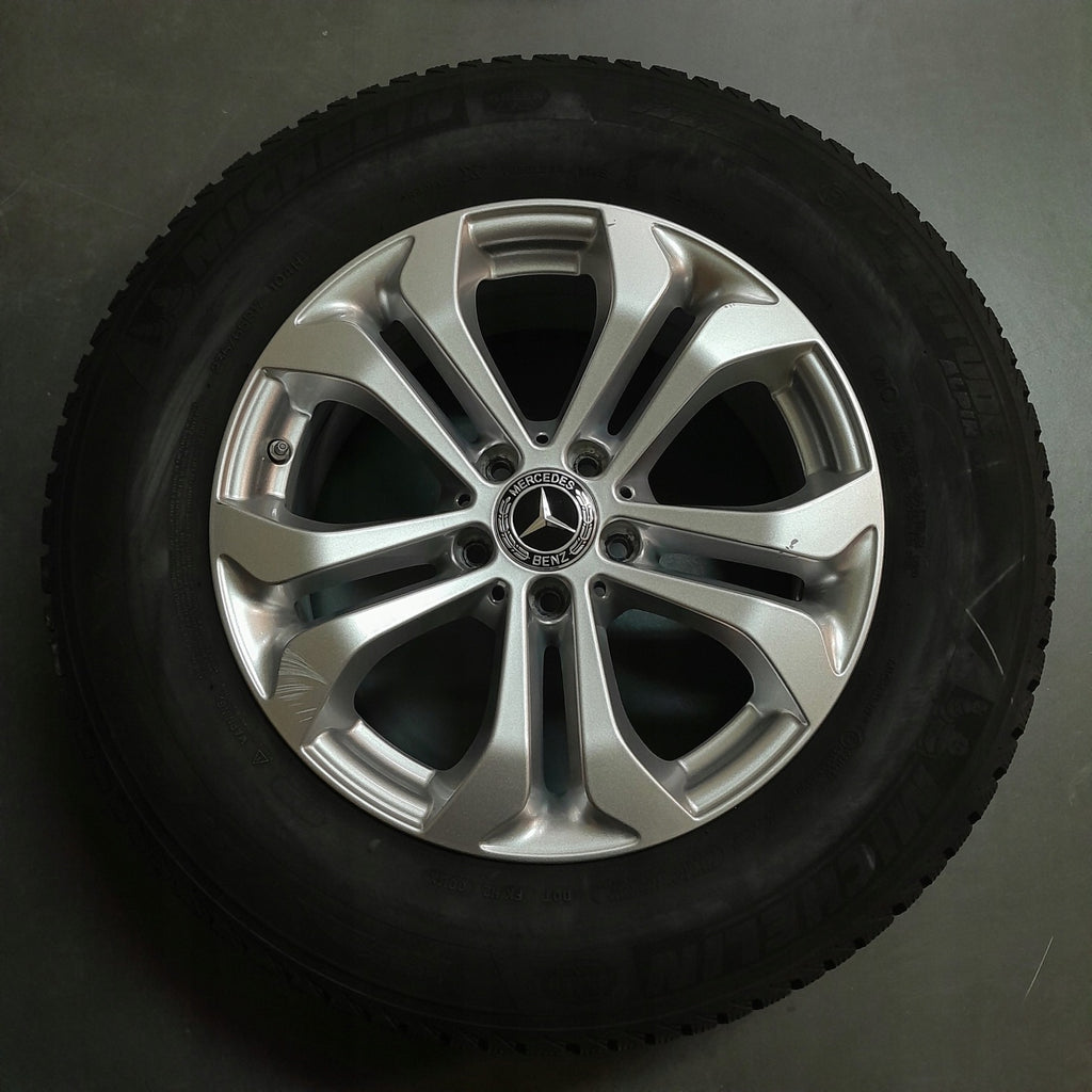 4x Alufelge 17 Zoll 7.5" 5x112 36ET Silber A2534010600 Mercedes-Benz Glc X253 FEL5506522877oe