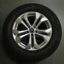 Laden Sie das Bild in den Galerie-Viewer, 4x Alufelge 17 Zoll 7.5" 5x112 36ET Silber A2534010600 Mercedes-Benz Glc X253 FEL5506522877oe