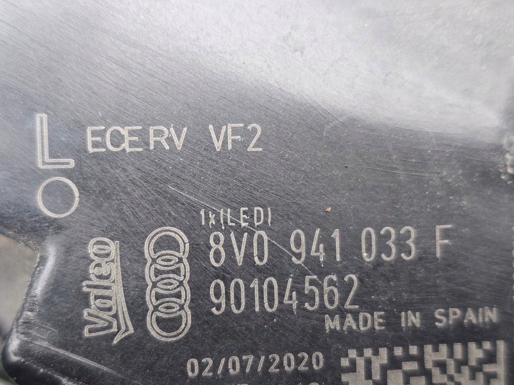 Frontscheinwerfer Audi A3 8V0941033F Links Scheinwerfer Headlight SCH5433195768ed