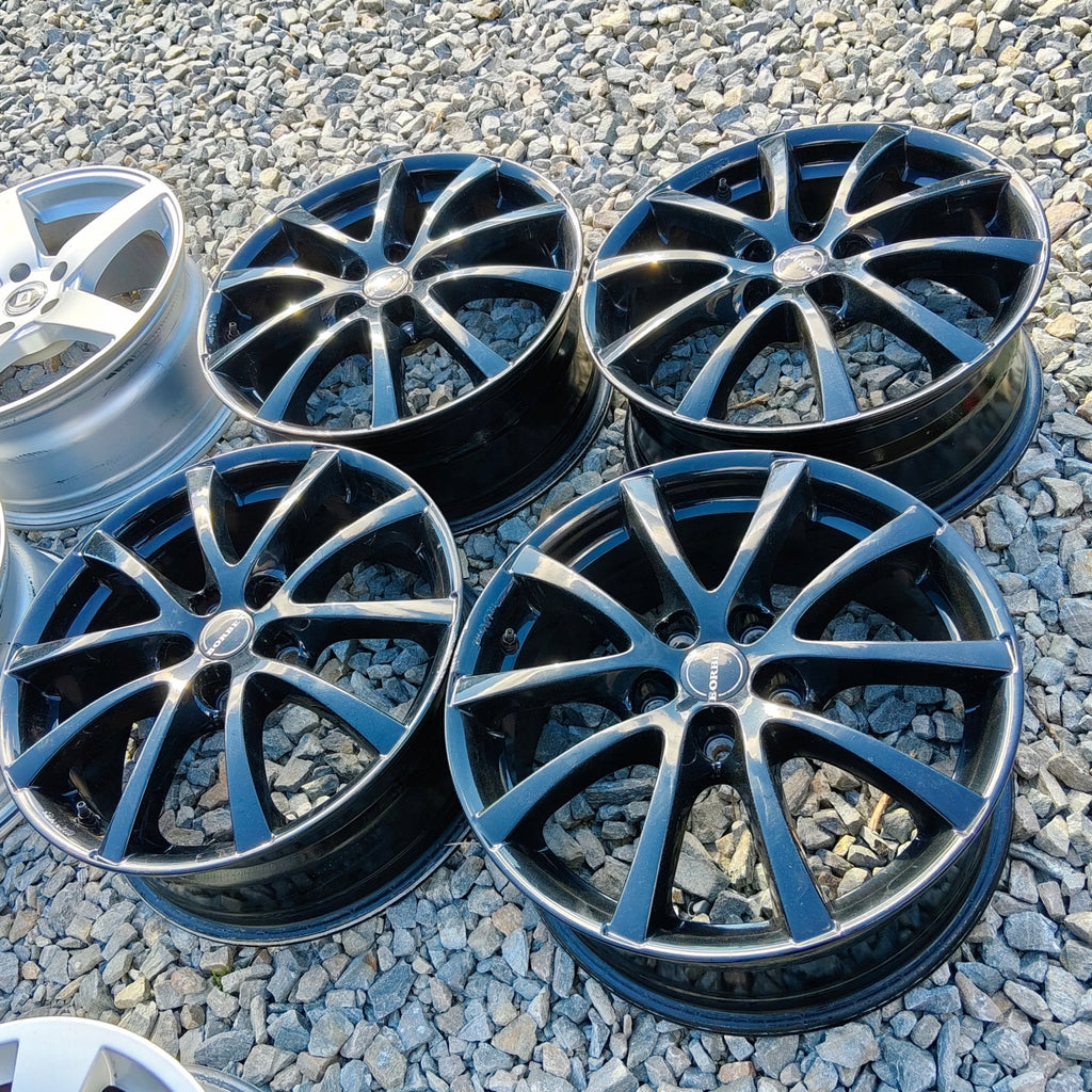 4x Alufelge 17 Zoll 7.0" 5x112 50ET Glanz Schwarz KBA47117 Audi I Rim Wheel FEL2107398301ct