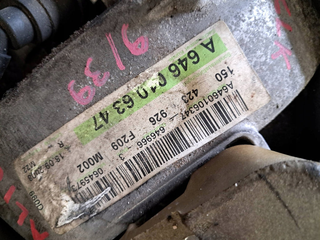 Motor Mercedes-Benz Clk 646966 2.2 CDI 236TKm 2008 Diesel Engine Komplett