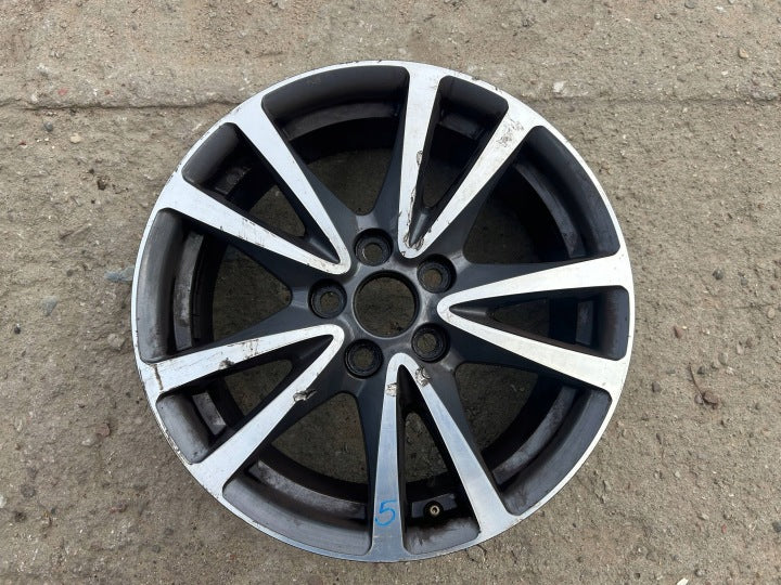 1x Alufelge 17 Zoll 5x114.3 87169090 Toyota Avensis Rim Wheel FEL8459543907mn
