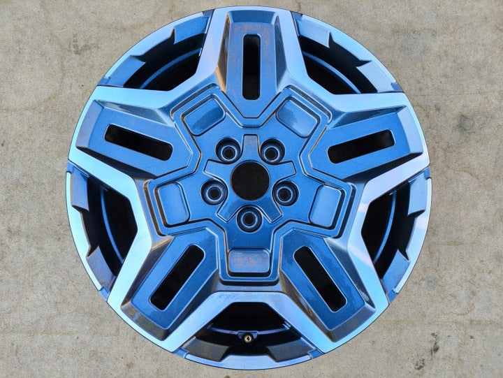 1x Alufelge 19 Zoll 7.5" 5x114.3 49 5ET 52910-S1730 Hyundai Santa I Fe Rim Wheel FEL5744720170cw