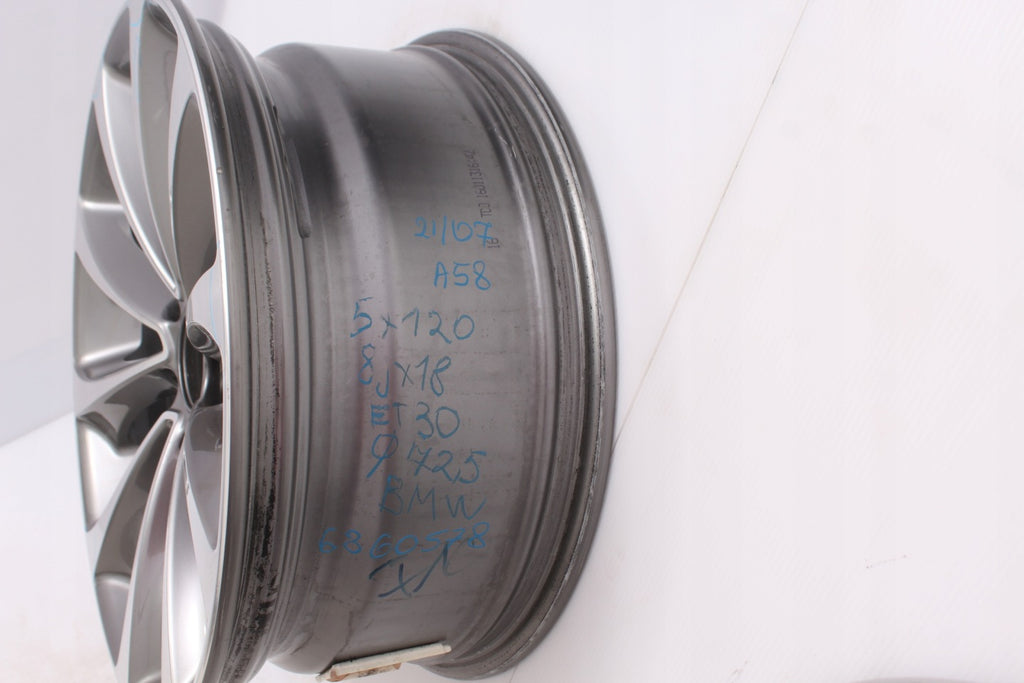 1x Alufelge 18 Zoll 8.0" 5x120 30ET 6360578 BMW 1 Rim Wheel FEL4342881848uf