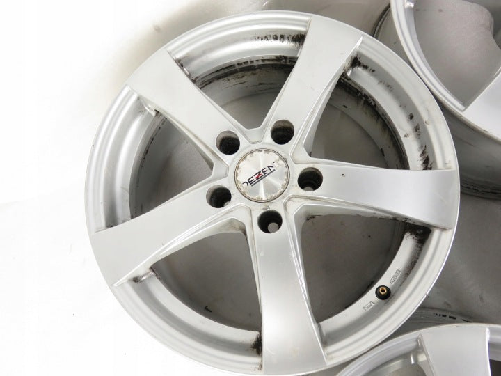 4x Alufelge 17 Zoll 7.5" 5x120 35ET Glanz Silber KBA47688 BMW Rim Wheel FEL2165055065wm