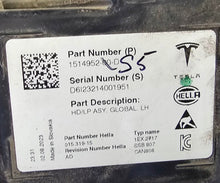 Laden Sie das Bild in den Galerie-Viewer, Frontscheinwerfer Tesla Model 3 1514952-00-D LED Links Scheinwerfer Headlight