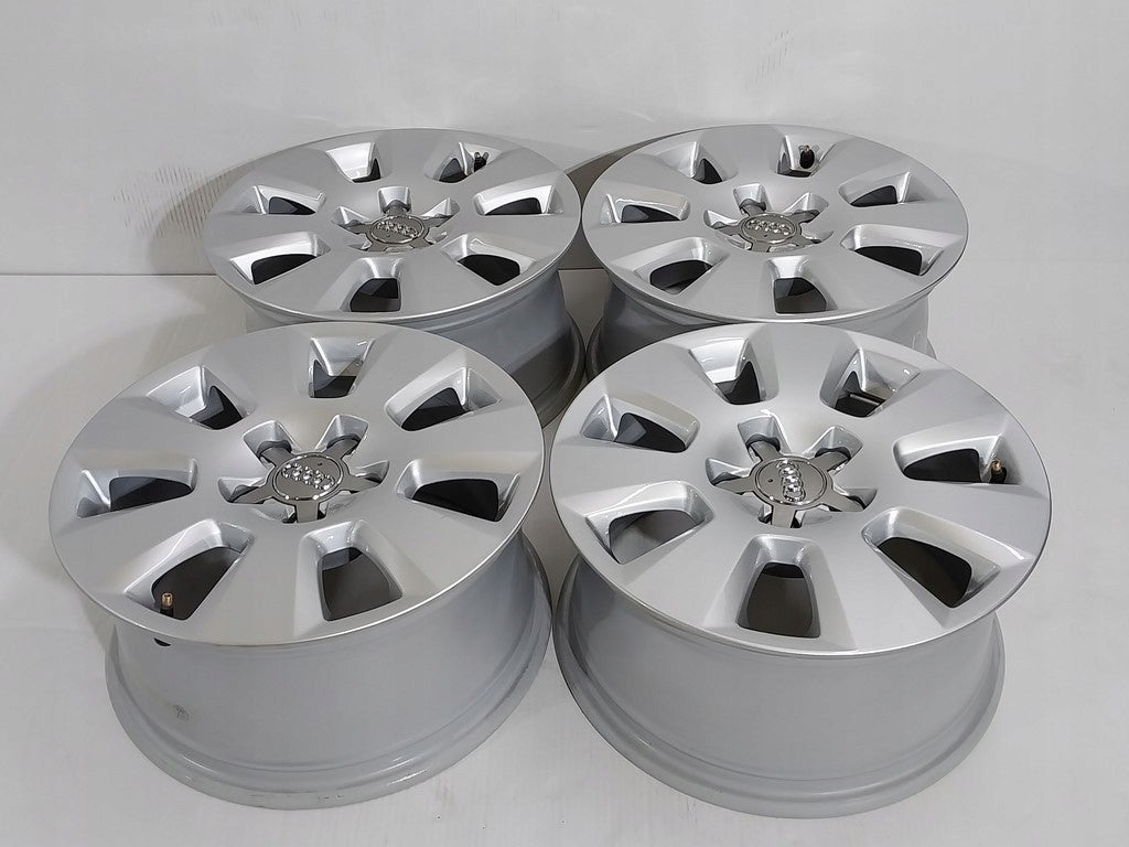 4x Alufelge 16 Zoll 7.5" 5x112 37ET Glanz Silber 4G0601025 Audi Rim Wheel