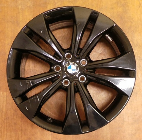 1x Alufelge 18 Zoll 7.5" 5x112 51ET Glanz Schwarz 6885381 BMW X1 F48 Rim Wheel FEL2518259739oc