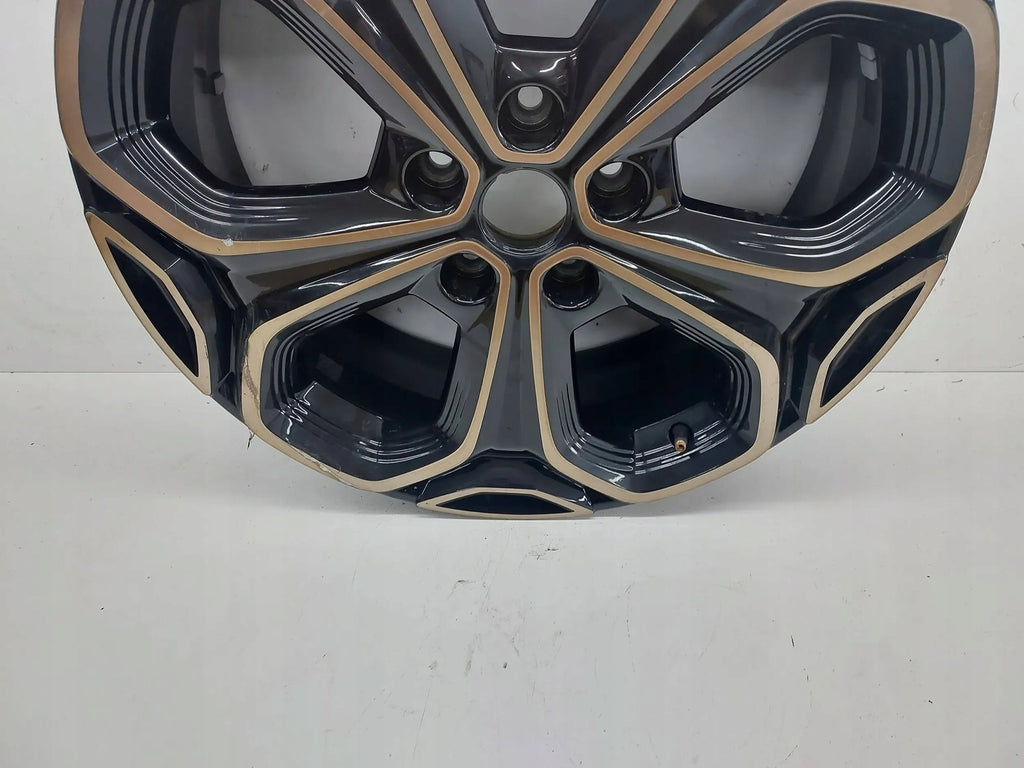 1x Alufelge 19 Zoll 7.0" 5x114.3 40ET Glanz Schwarz 403005301 Renault Kadjar