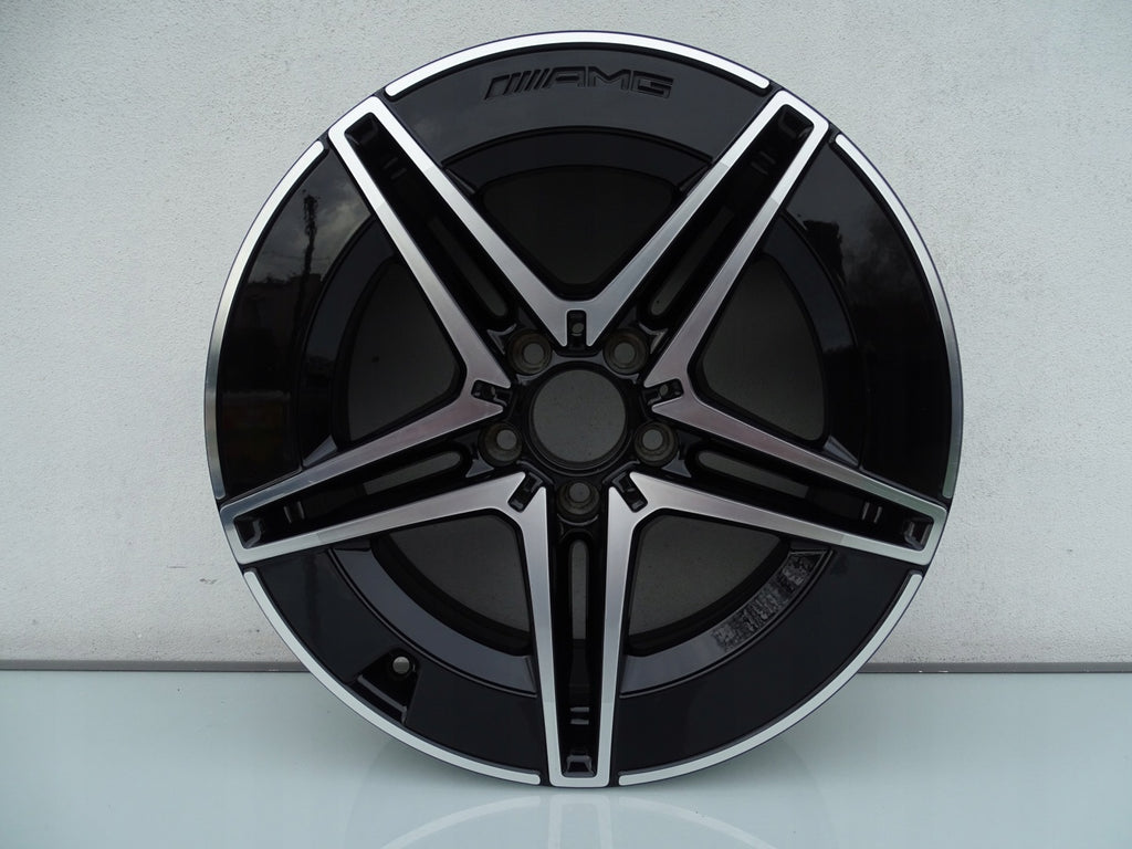 1x Alufelge 18 Zoll 8.5" 5x112 52ET Glanz Schwarz A2064011800 Mercedes-Benz W206 FEL6169558455jy