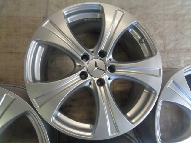 4x Alufelge 18 Zoll 8.0" 5x112 38ET Silber A2534010800 Mercedes-Benz Glc FEL1394181008as