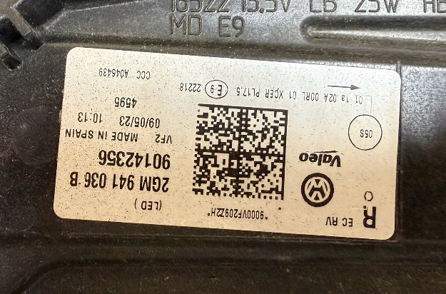 Frontscheinwerfer VW T Cross 90142356 Full LED Rechts Scheinwerfer Headlight SCH1690397209qa