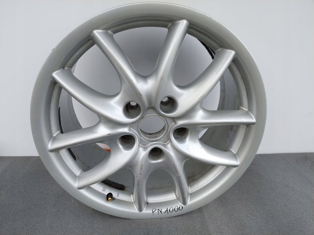 1x Alufelge 19 Zoll 9.0" 5x130 60ET Glanz Silber 7L5601025B Porsche Cayenne