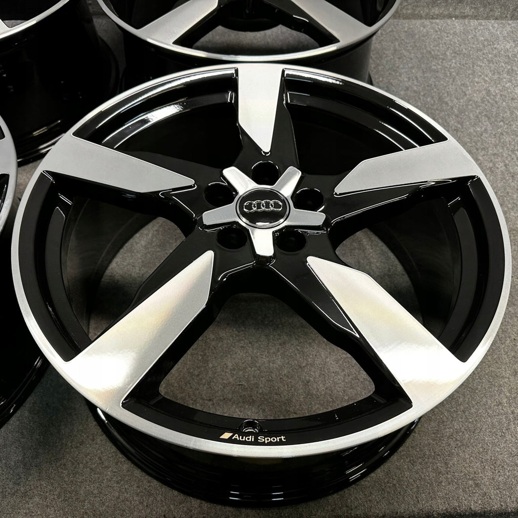 4x Alufelge 20 Zoll 8.5" 5x112 43ET Glanz Schwarz 4K0601025AD Audi A6 C8 FEL7275770371rn