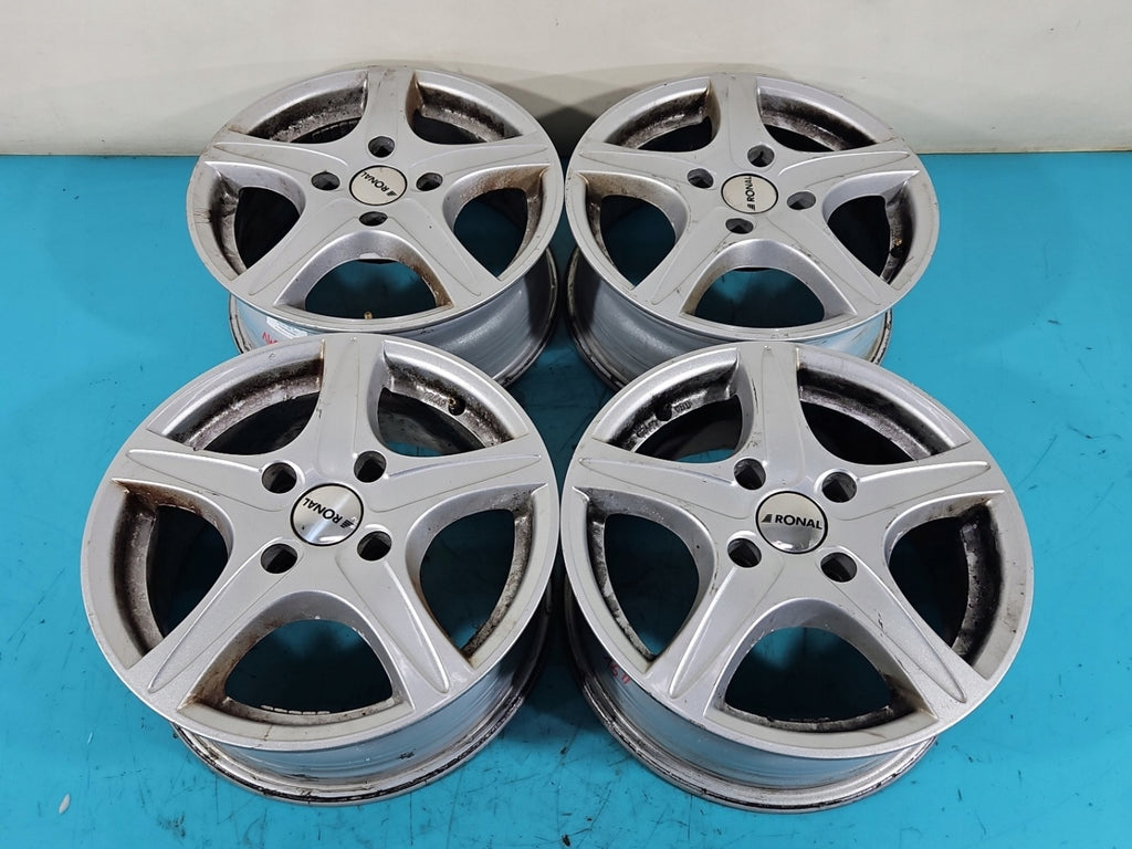 4x Alufelge 16 Zoll 6.0" 4x114.3 40ET 1403673 Volvo S40 I Rim Wheel FEL4511366961uf