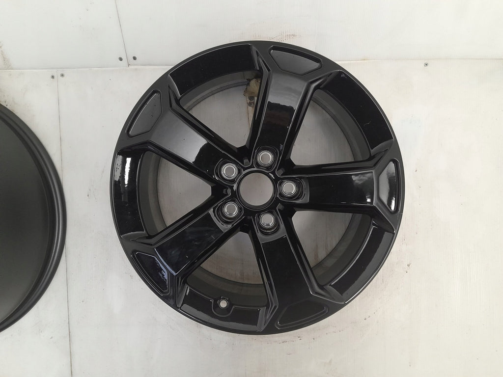 1x Alufelge 17 Zoll 7.0" 5x112 45ET Glanz Schwarz 81A071497A Audi Rim Wheel FEL2752620575oi