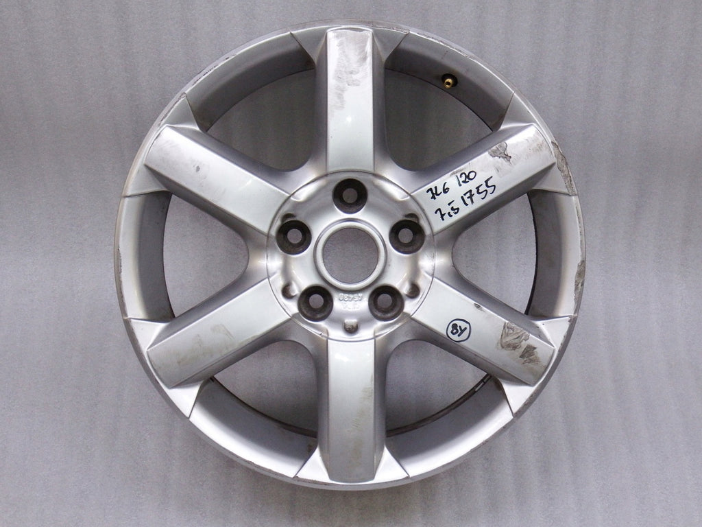 1x Alufelge 17 Zoll 7.5" 5x120 7L6601025J VW Touareg Rim Wheel