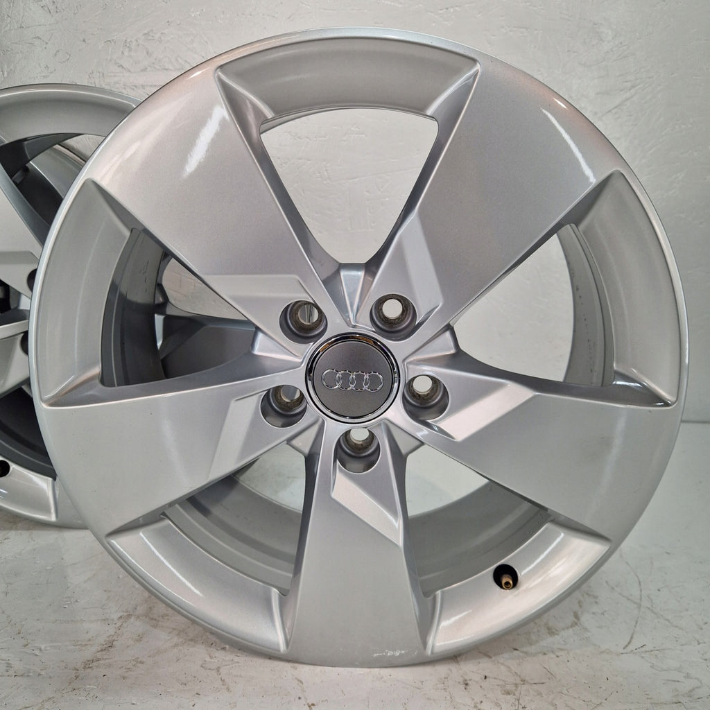 4x Alufelge 17 Zoll 7.0" 5x112 47ET Glanz Silber 8S0601025J Audi Rim Wheel FEL4298186295xh