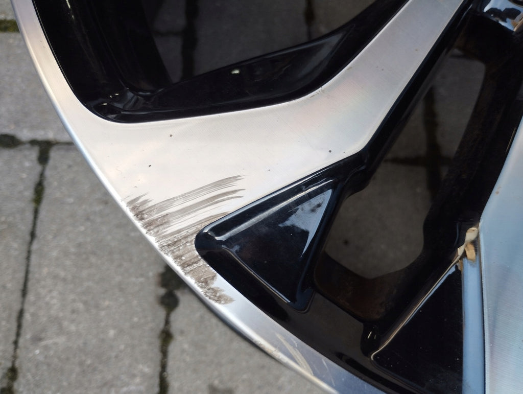 1x Alufelge 17 Zoll 7.0" 5x108 47 5ET Glanz Schwarz L1TC-1007-DA Ford Puma