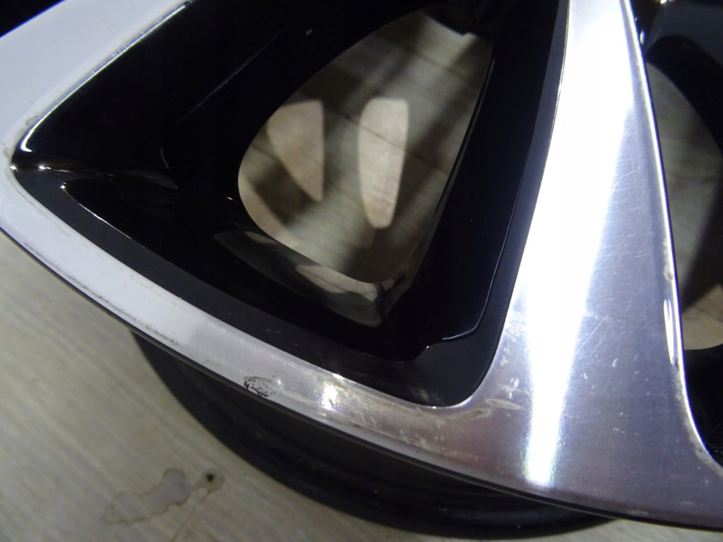 1x Alufelge 17 Zoll 7.0" 4x100 44ET Glanz Schwarz 13445918 Opel Corsa E FEL1288373748ss